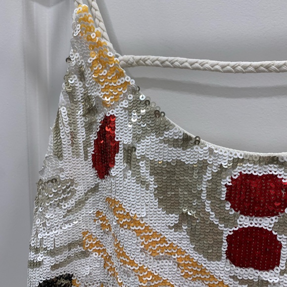 French Connection Adanya Sequin Shine Dress NWT 4 - Picture 5 of 12